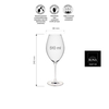 Kieliszek do wina syrah/pinot noir, 510 ml | RONA, Le Vin