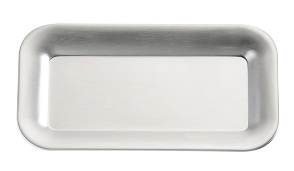 Taca prostokątna ze stali nierdzewnej 200×110 mm | APS, Kaffeehaus