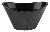Misa z melaminy 0,07 l, 95x55x55 mm, czarna | APS, Mini