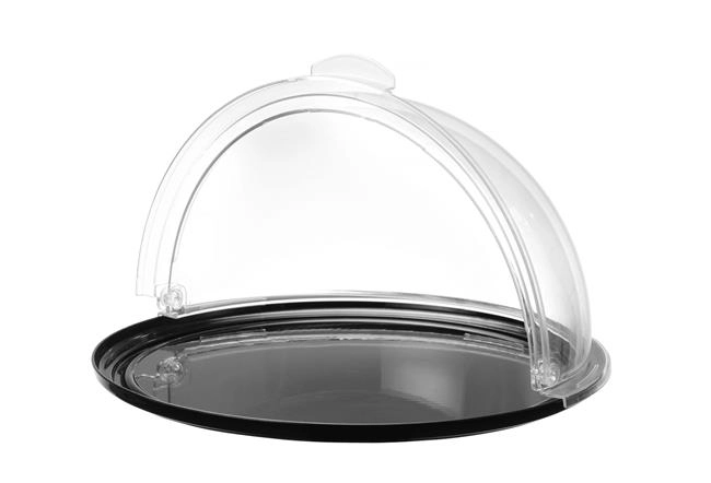 Taca z pokrywą Rolltop, okrągła, ⌀410x215 mm | HENDI, 203552