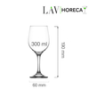 Kieliszek do wina, 300 ml | LAV, Valencia