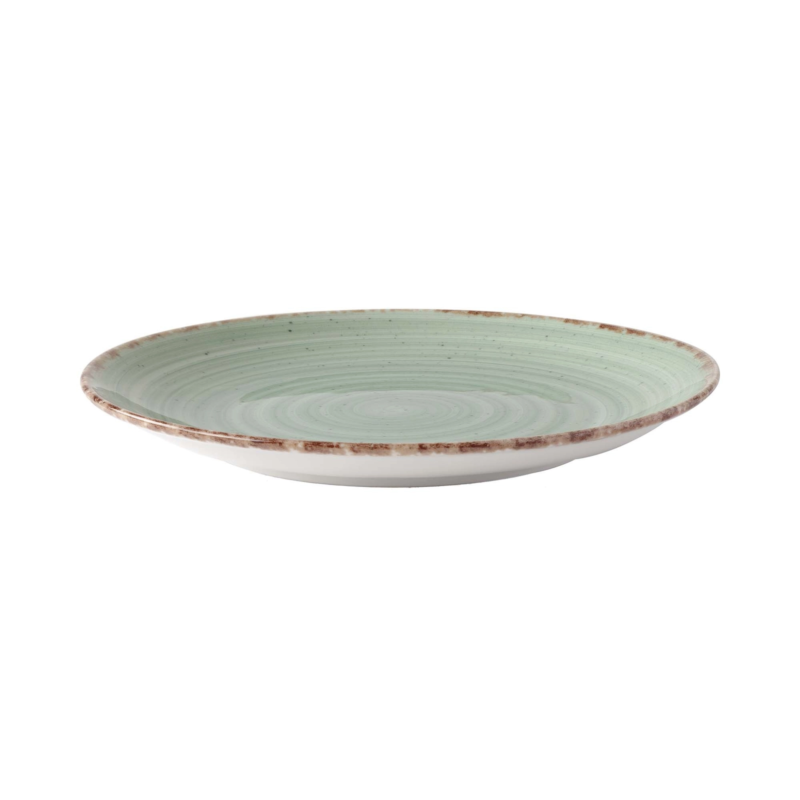 Talerz płytki, Ø270 mm, zielony | FINE DINE, Nefryt