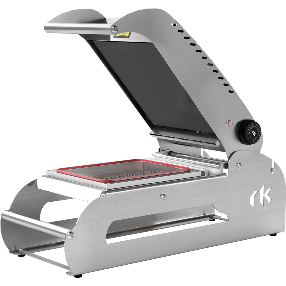 Zgrzewarka ręczna do tacek z matrycą RK 1900, 0.655 kW, 260×565×220 mm | STALGAST, 691935