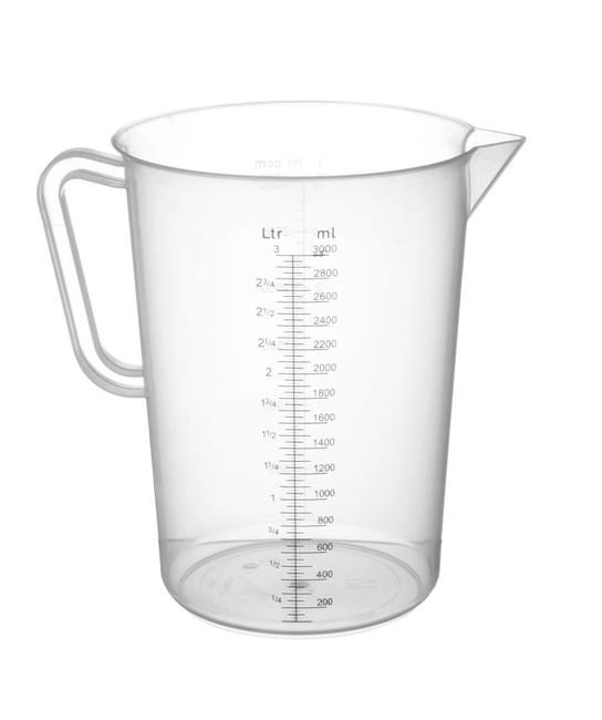 Miarka z polipropylenu z podziałką, 3 l | HENDI, 567401