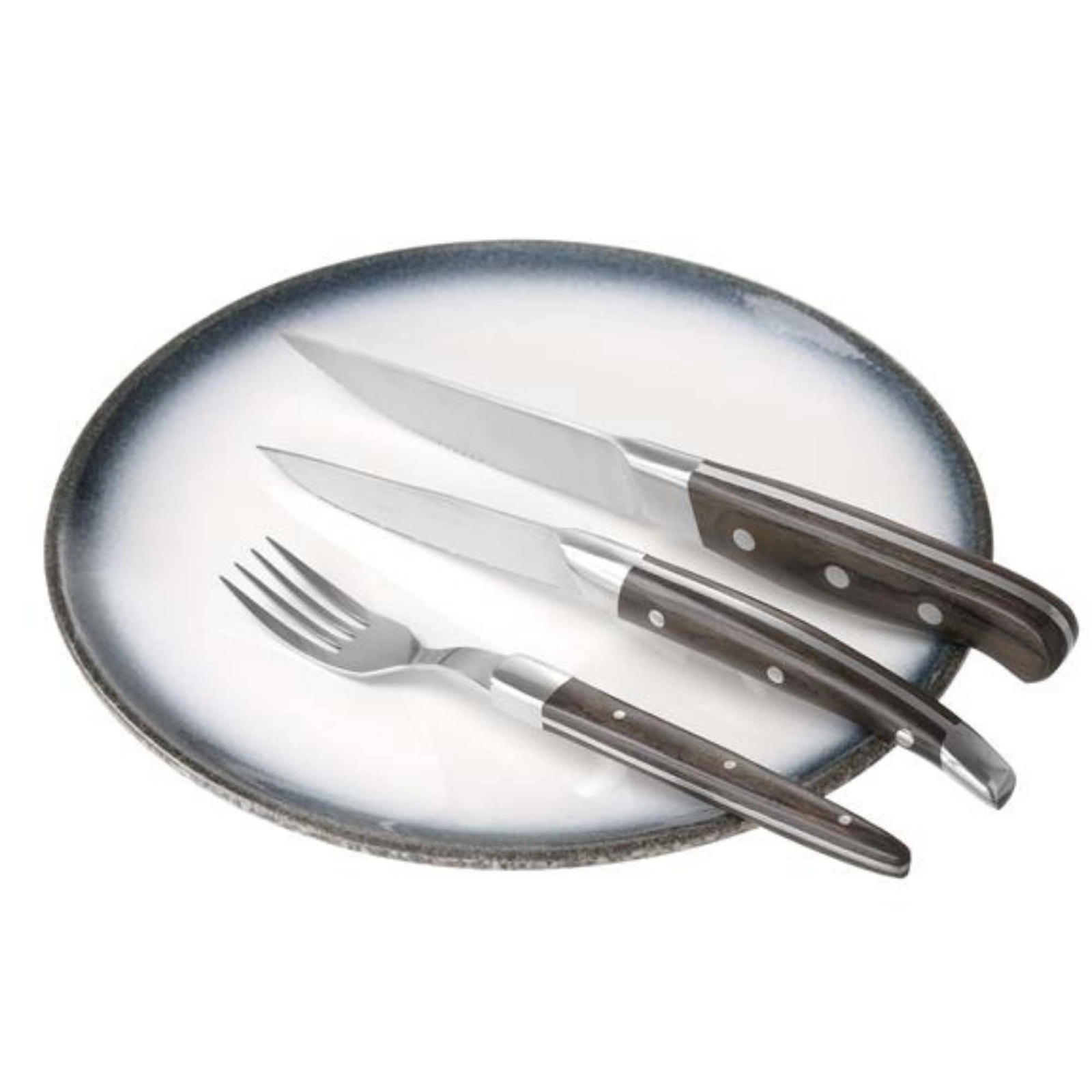Talerz płytki, Ø254 mm, szary | FINE DINE, Silk