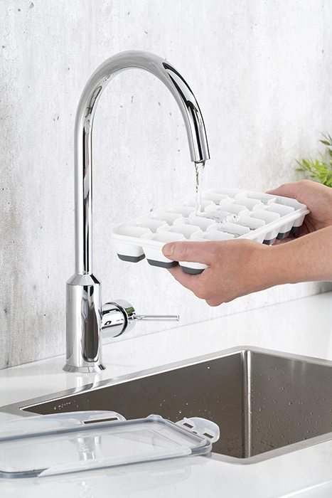 Forma do kostek lodu 250×150×40 mm, 2 szt. z polipropylenu | APS, 36103