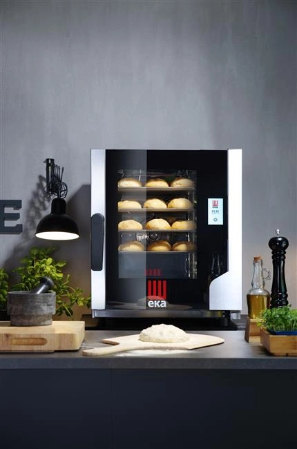 Piec konwekcyjno-parowy 5×GN 2/3, elektryczny, 230V/3,2 kW, 550×754×662 mm | TECNOEKA, Evolution