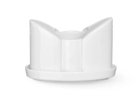Zestaw do przypraw porcelanowy, 3-częściowy: sól, pieprz, wykałaczki 125x54x90 mm | HENDI, 786420