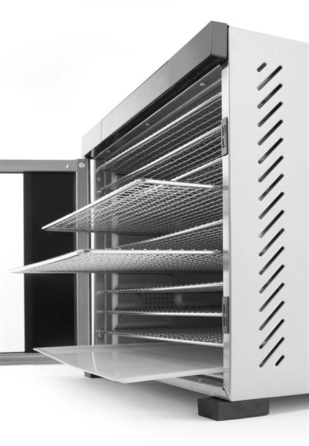 Suszarka do żywności, 10 tac, 230 V, 1 kW, 430x550x416 mm | HENDI, Profi Line