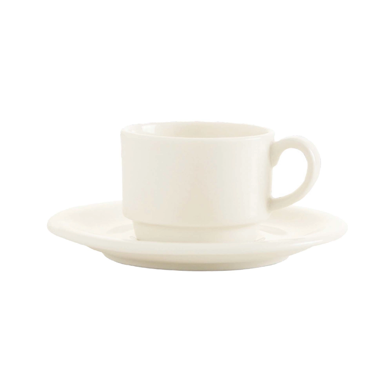 Filiżanka sztaplowana do kawy i herbaty, 230 ml, Ø85 mm | FINE DINE, Crema