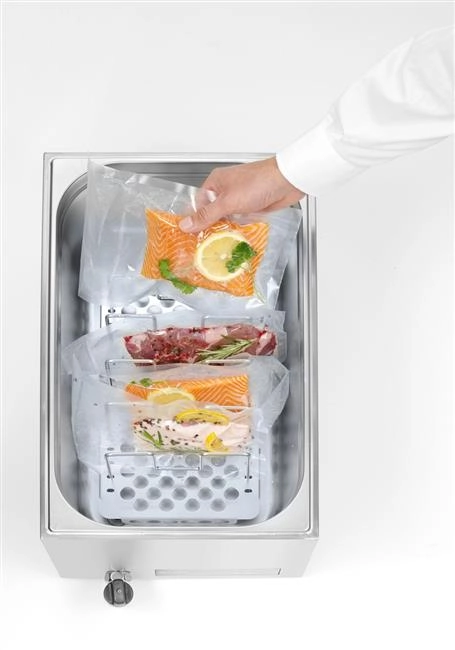 Urządzenie do sous vide GN 1/1, 20 l, 230 V, 0,6 kW, 350x680x275 mm | HENDI, 225448