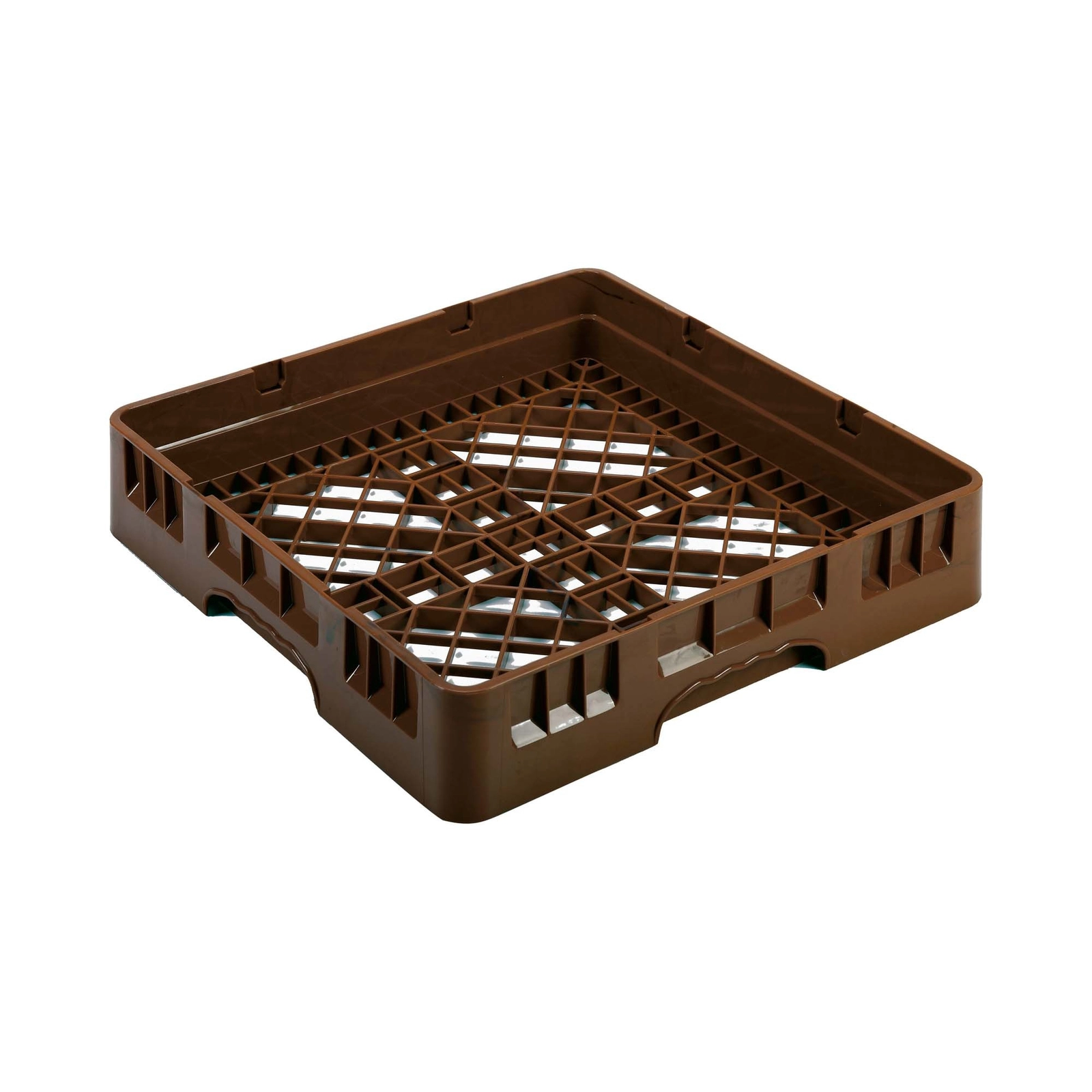 Kosz podstawowy do szkła, maks. wys. 70 mm, brązowy | AMERBOX, 877562