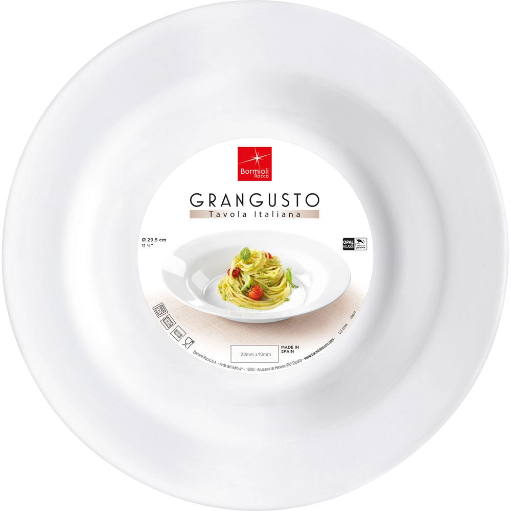 Talerz do makaronu Ø290 mm | BORMIOLI ROCCO, Grangusto