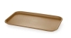 Taca Fast Food GN 1/1 530x325 mm z polipropylenu, brązowa | AMERBOX, 878583