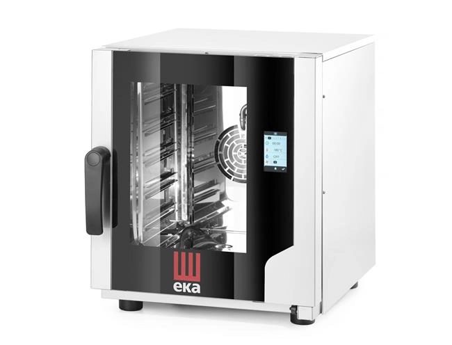Piec konwekcyjno-parowy 5×GN 2/3, elektryczny, 230V/3,2 kW, 550×754×662 mm | TECNOEKA, Evolution