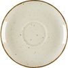 Spodek do filiżanki Aida z porcelany Ø145 mm, kremowy | LUBIANA, Art
