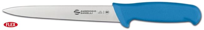 Nóż do filetowania ryb 310 mm, niebieski | AMBROGIO SANELLI, Supra Colore