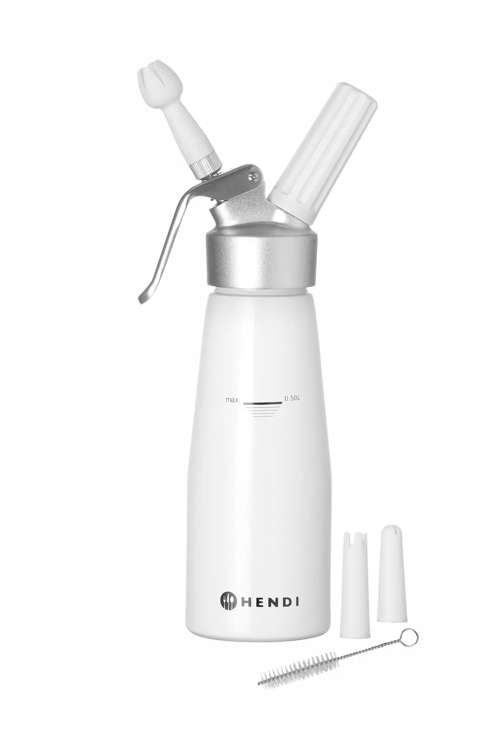 Syfon do bitej śmietany, 0,5 l | HENDI, Kitchen Line