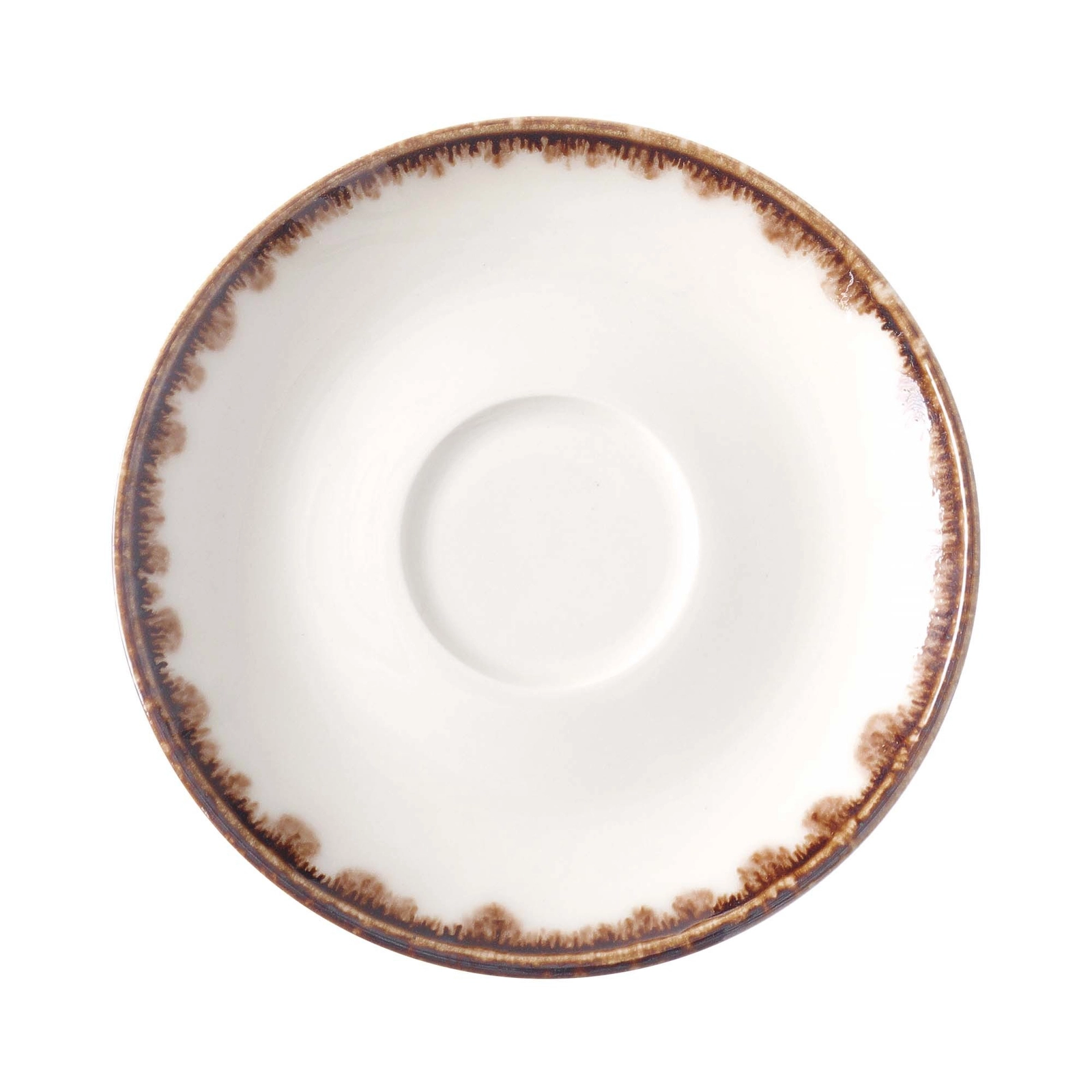 Spodek do filiżanki, Ø160 mm, pomarańczowy | FINE DINE, Vanilla