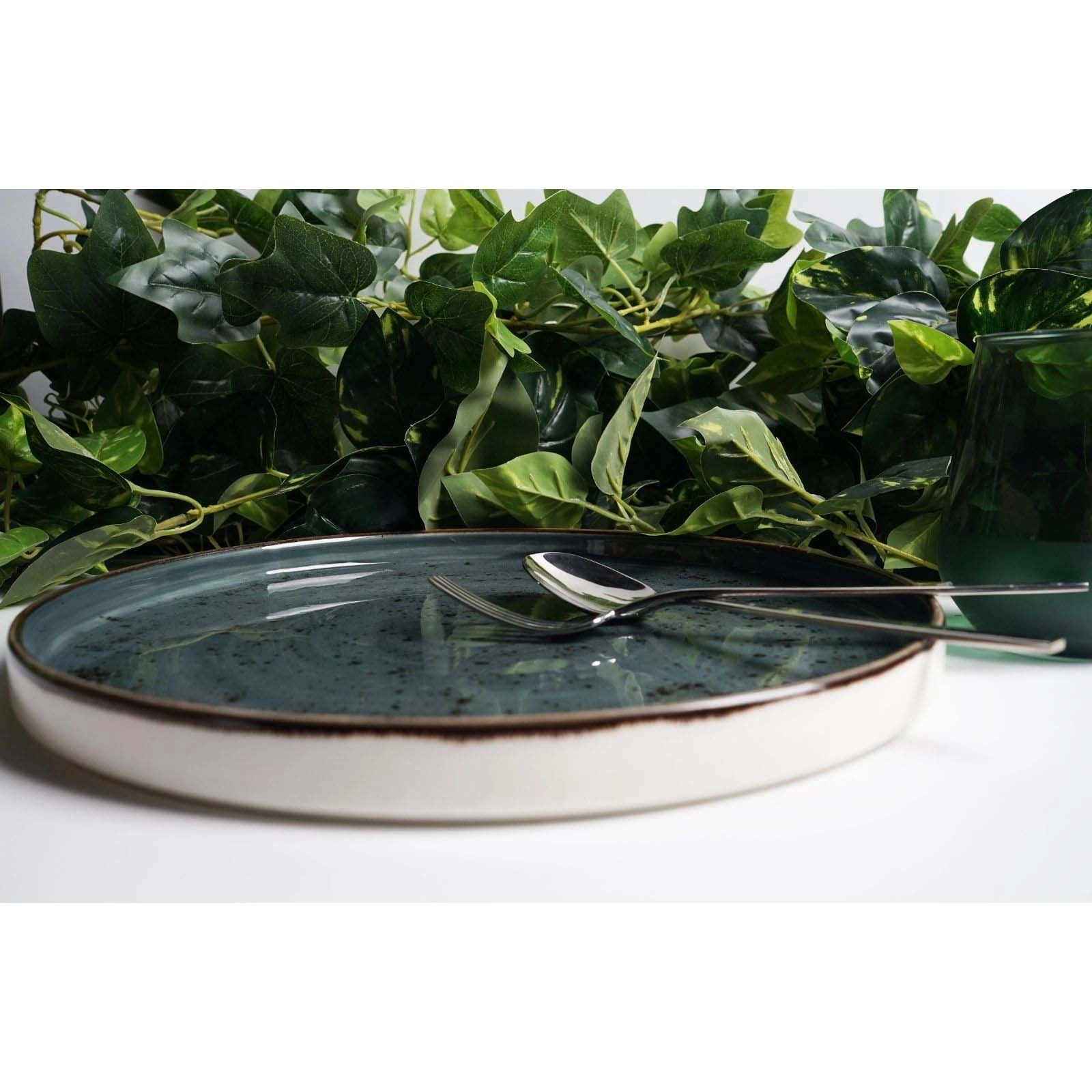 Talerz z wysokim rantem Ø210 mm, szary | FINE DINE, Arando