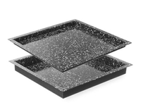 Blacha GN 2/3, emaliowana, 354x325x40 mm | HENDI, CONVECTOMAT