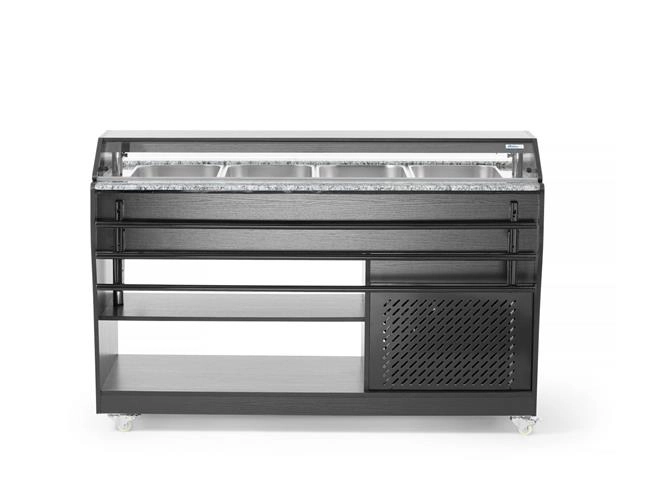 Bufet sałatkowy, GN 1/1, 220-240 V, 0,17 kW, 1490x765x1370 mm | ARKTIC, 274057