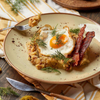 Talerz płytki, Ø260 mm, zielony | FINE DINE, Olive