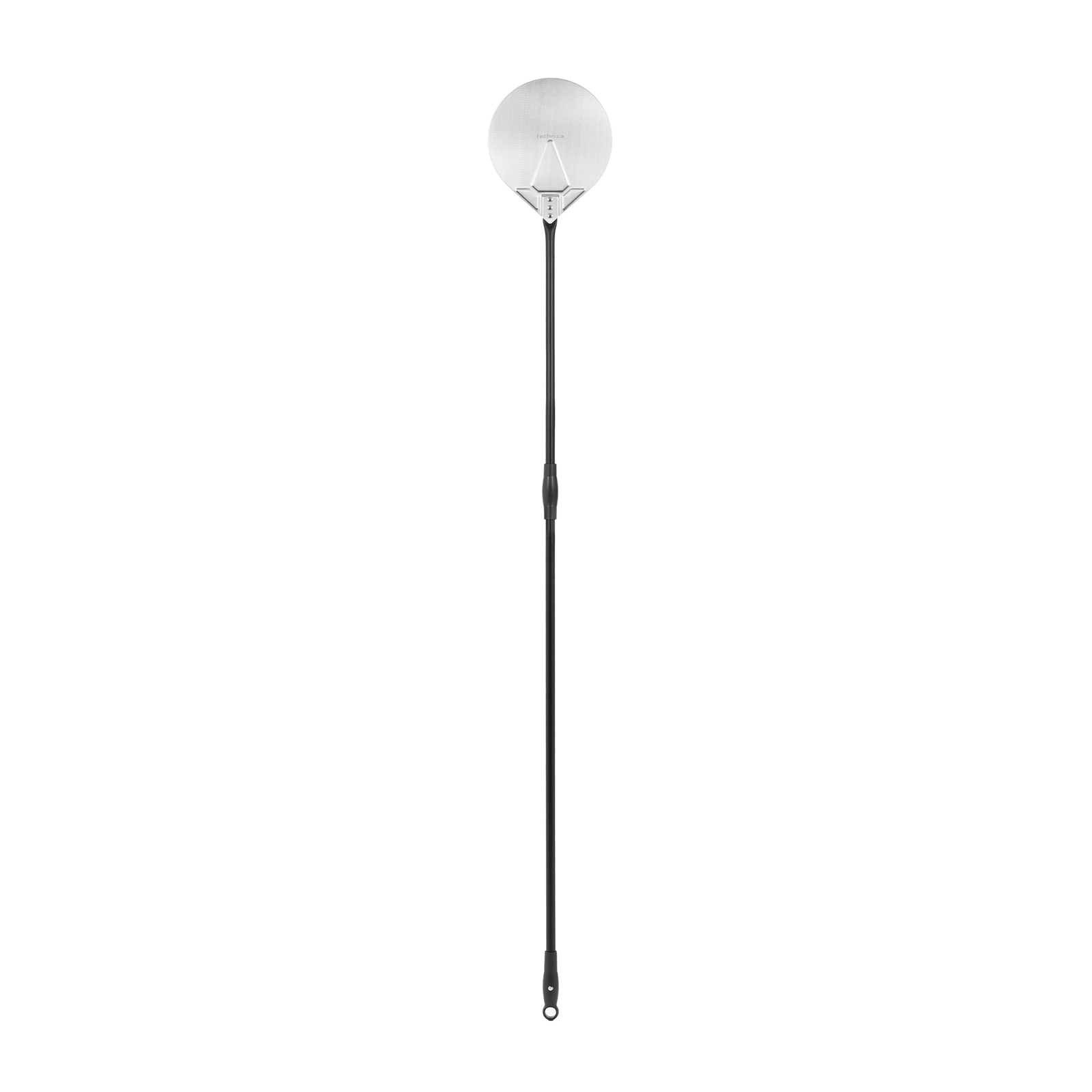Łopata do pizzy z anodowanego aluminium z aluminiowym uchwytem, okrągła, 228x1800 mm | TECHNICA, Pizza Line