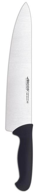 Nóż szefa kuchni 435 mm z szerokim ostrzem, czarny | ARCOS, 2900