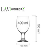 Pokal do piwa, 400 ml | LAV, Sofia