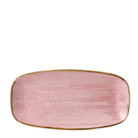Talerz prostokątny, 298x153 mm | CHURCHILL, Stonecast Petal Pink