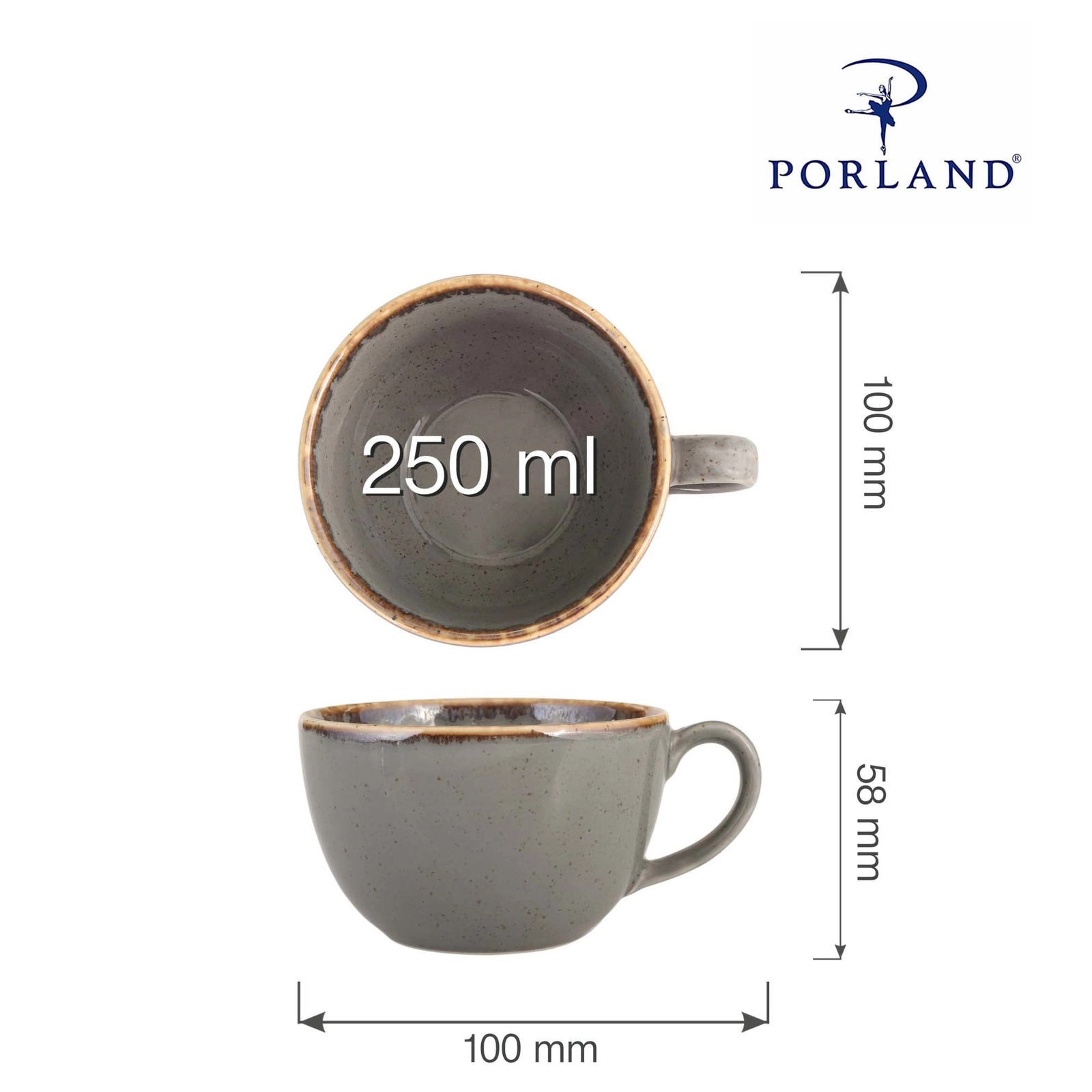 Filiżanka, 250 ml | PORLAND, Seasons Stone