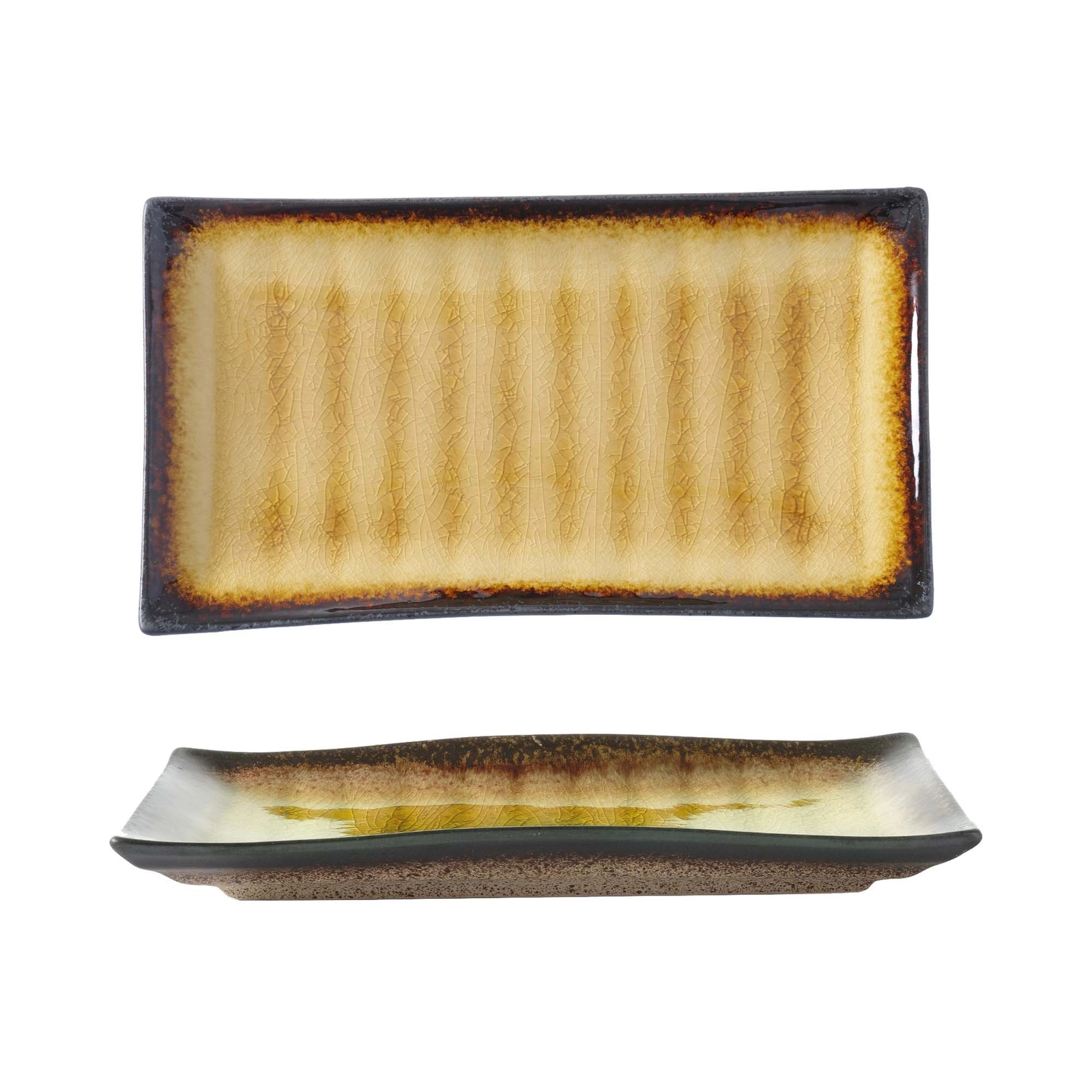 Półmisek, 272x150 mm, żółty | FINE DINE, Topaz