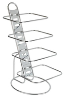 Etażera bufetowa GN 1/2 315x560x660 mm na 4 pojemniki ze stali chromowanej | APS, Big GN