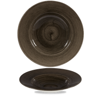 Talerz do pasty, Ø280 mm | CHURCHILL, Stonecast Patina Iron Black