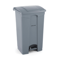 Pojemnik na odpady z pedałem, 87 l, 510×420×820 mm | AMERBOX, 691168