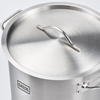 Garnek wysoki ze stali nierdzewnej z pokrywką, o średnicy 400 mm, 50.3 l | GREDIL, 011405