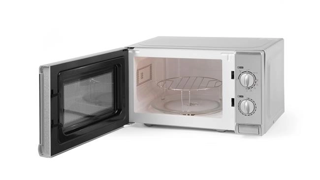 Kuchenka mikrofalowa z grillem, 20 l, 1,05 kW, 230 V, 435×360×251 mm | HENDI, 281710