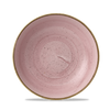 Miska coupe, Ø248 mm | CHURCHILL, Stonecast Petal Pink