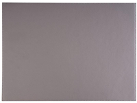 Podkładka stołowa z tworzywa sztucznego 450x325 mm, szara | APS, Kunstleder