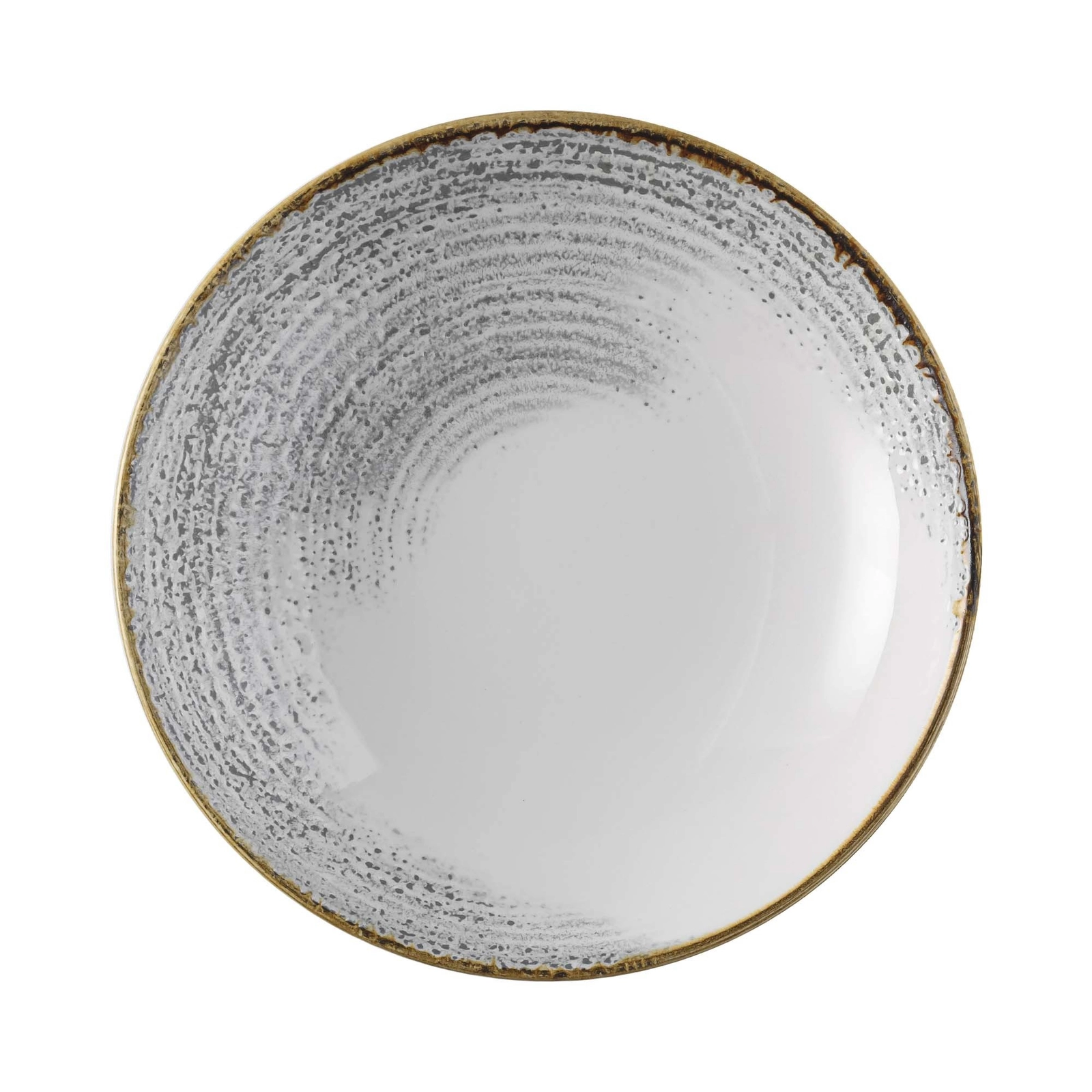 Miska coupe, 182 mm | CHURCHILL, Homespun Accents Jasper Grey