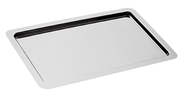 Taca prostokątna do serwowania z rantem gładkim GN 1/1, 530×325 mm | APS, Profi Line