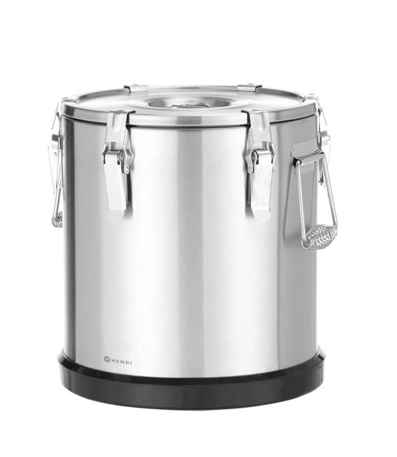 Termos ze stali nierdzewnej do transportu żywności, 22 l | HENDI, Kitchen Line
