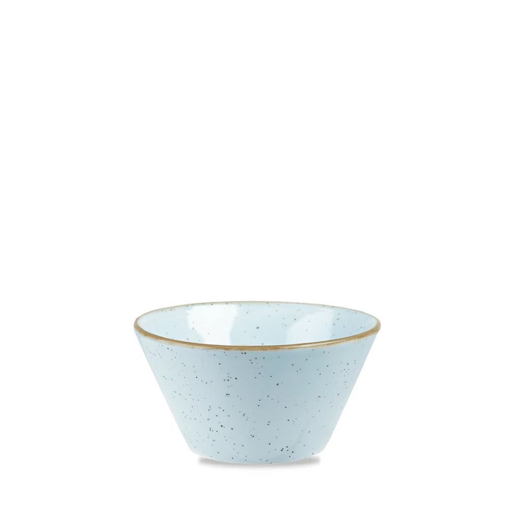 Miska konikalna, 340 ml, Ø121 mm | CHURCHILL, Stonecast Duck Egg Blue