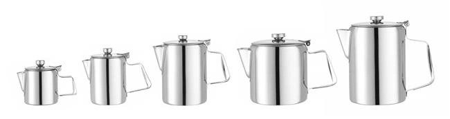 Dzbanek do kawy/herbaty z pokrywką, 1,4 l, ⌀126x185 mm | HENDI, 453407