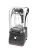 Blender barmański z obudową wyciszającą, czarny, 2,5 l, 220-240V, 1,68 kW, 250x300x540 mm | HENDI, 230688