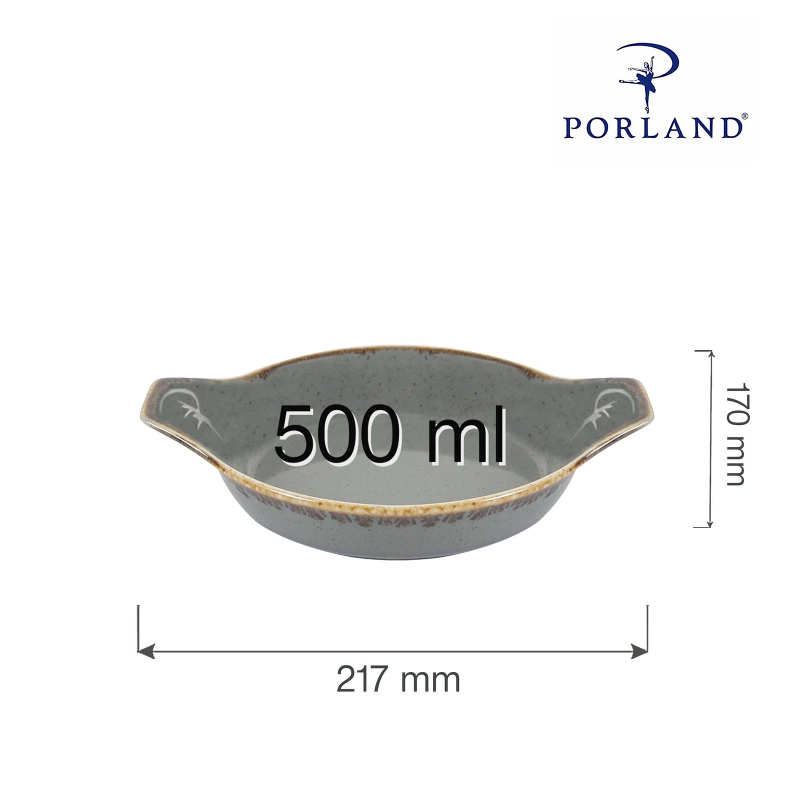 Naczynie do zapiekania, Ø170 mm | PORLAND, Seasons Stone