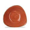 Miska trójkątna, Ø235 mm, 600 ml | CHURCHILL, Stonecast Spiced Orange