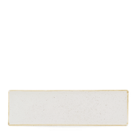 Taca porcelanowa, 300×90 mm, kremowa | CHURCHILL, Stonecast Barley White