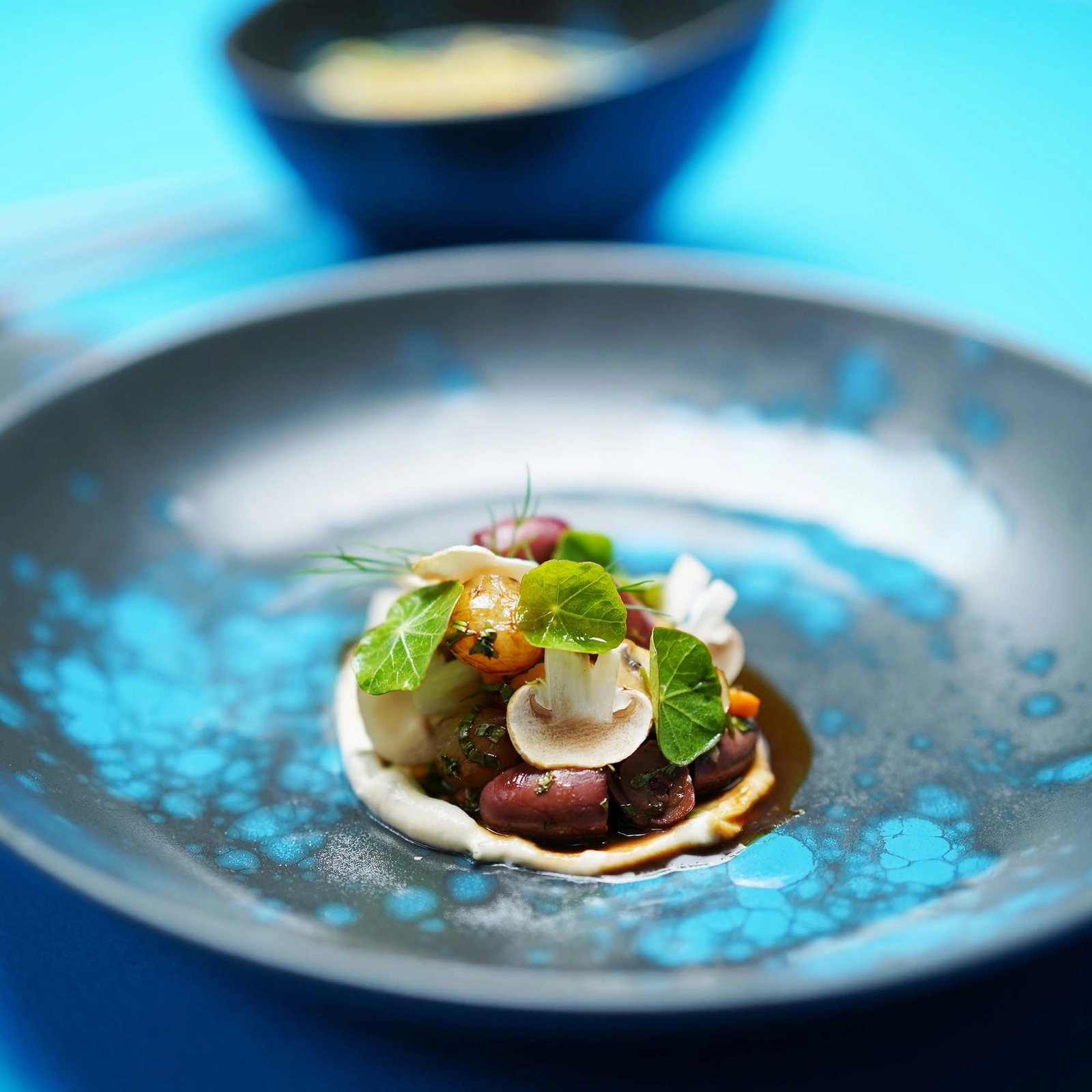 Talerz płytki, Ø190 mm, pomarańczowy | FINE DINE, Flora